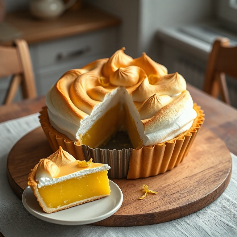 Lemon meringue pie